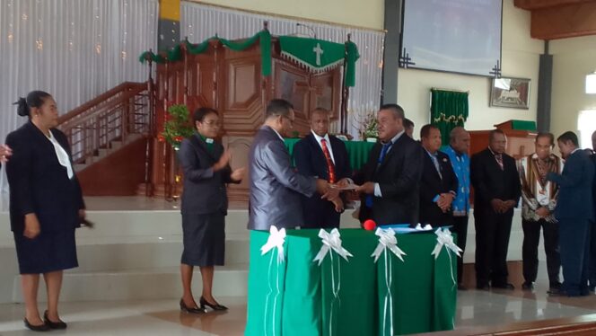 
 BPK GKI Bintuni Periode 2022-2027 Resmi Jalankan Tugas