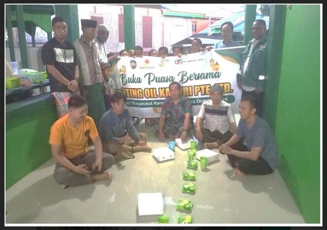 
 Kebersamaan yang harmonis antara masyarakat Muslim dan Genting Oil Kasuri dalam acara buka puasa bersama