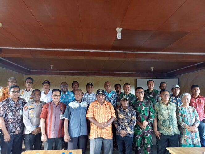 
 Pemda Bintuni Gelar Rapat Koordinasi Dengan Forkopimda dan OPD, Terkait Kunker Wapres RI