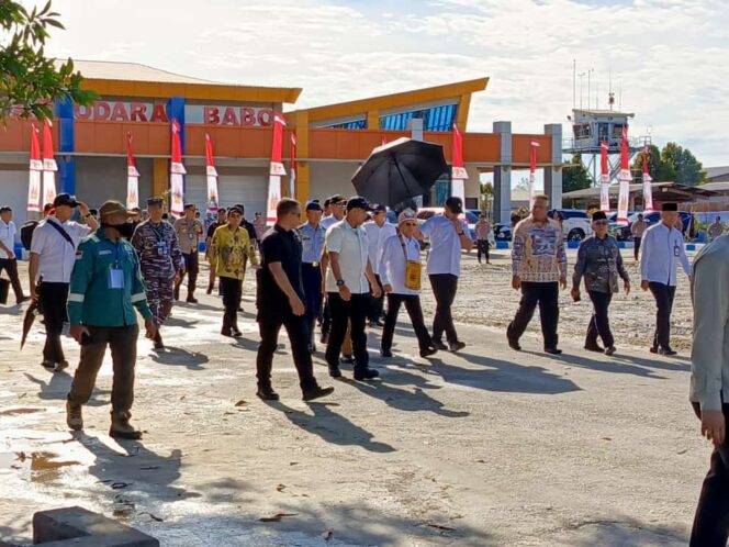 
 Wapres RI Meresmikan Pabrik Ikan Kaleng Bintuni, Tugu Peradaban Islam Babo dan Kawasan Industri Onar