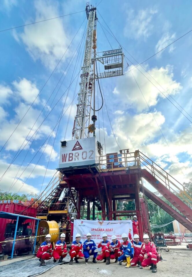 
 SKK Migas-Pertamina EP KSO Petroenergy Utama Wiriagar Tajak Sumur Ekplorasi WPL-3X, Kab. Teluk Bintuni
