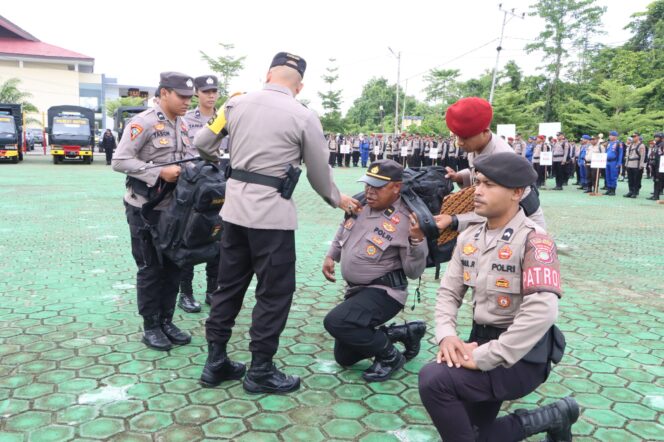 
 Kapolres Tegaskan Akan Kerja Keras Amankan Pemilu
