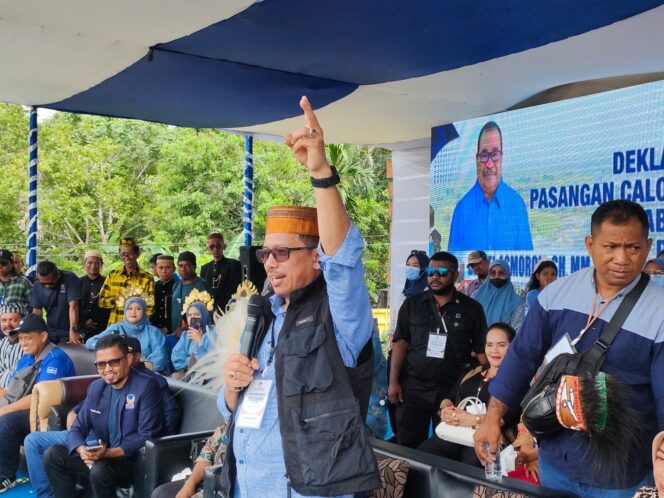 
 Alimudin Baedu nyatakan siap mengabdi demi masyarakat.