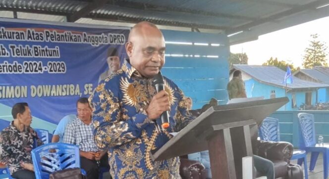 
 Simon Dowansiba Pastikan DAMAI Menang di Idut dan Rubobo