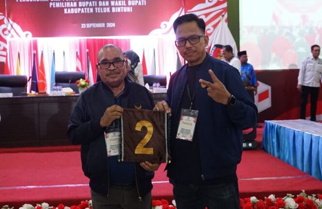 
 Pasangan DAMAI gembira mendapatkan nomor urut 2. Kemenangan di depan mata. 