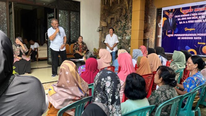 
 Emak-emak Pensiunan se Sorong Raya Siap Menangkan ARUS