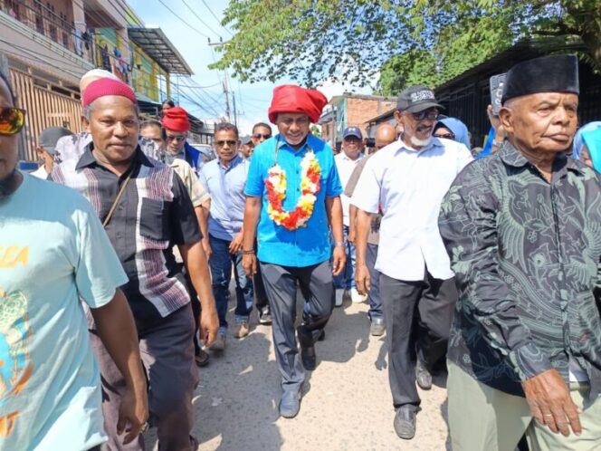 
 Kampanye di Klademak Pantai, Keamanan Hingga Kebersihan Menjadi Atensi Pasangan ARUS