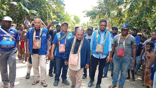 
 7 Posko Di Distrik Fafurwar Siap Menangkan Paslon DAMAI