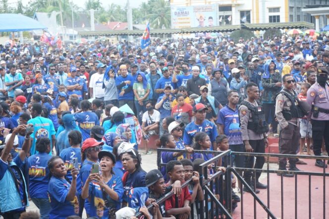 
 DAMAI di Kampanye Akbar : Jangan Salah Pilih, Waktunya Bintuni Bangkit dan Berjaya