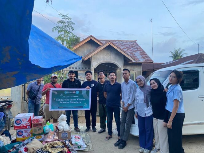 
 Aksi kolaborasi salurkan bantuan bagi korban bencana alam di Aceh Tamiang.