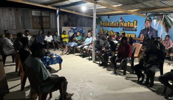 Suasana reses bersama warga perwakilan tujuh kampung Distrik Fafurwar, Senin. 