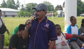 Sekretaris DPD Partai NasDem Teluk Bintuni, Moh. Jen Fimbay