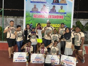Cinnamon TC Sabet 5 Gelar di Kejuaraan Tennis Piala Gubernur CUP Papua Barat 2026