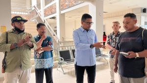 Wakil Ketua II DPRP Papua Barat, Syamsudin Seknun, S.Sos, SH, MH saat melakukan sidak di RSUPB.