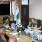 Pangdam XVIII/Kasuari, Mayjen TNI Christian Kurnianto Tehuteru bersama jajaran saat mempresentasekan program priotas TNI kepada Gubernur