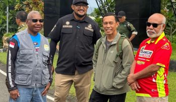 Rhein Maniagasi saat bersama Forkopimda Papua Barat dalam suatu momen belum lama ini.