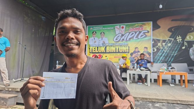 
 Semarak HUT ke-23, PWI Teluk Bintuni Terjunkan 6 Delegasi di Lomba Domino