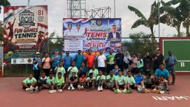 Pelti Papua Barat Sukses gelar pertandingan tenis di Manokwari, peringati Hut RI ke 81