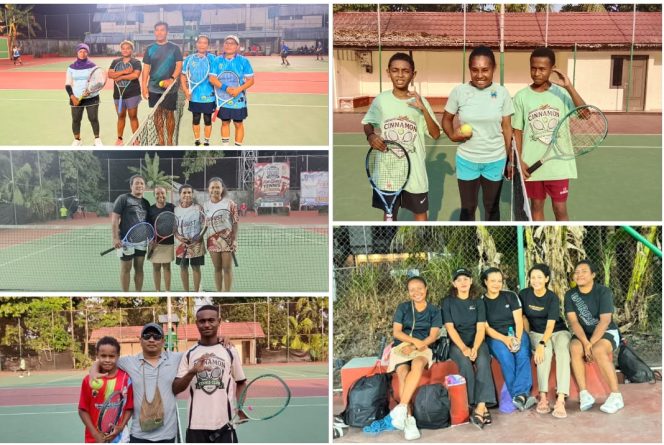 
 Dua Ganda Putri  Cinnamon Melaju ke Final di Ivent Gelaran PELTI Papua Barat