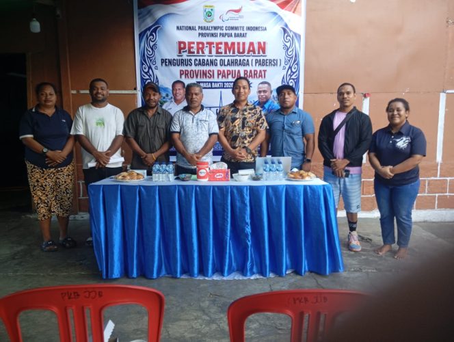
 Pengurus Cabor Para Angkat Berat NPCI Papua Barat matangkan kesiapan organisasi, penjaringan dan pembinaan atlit. 