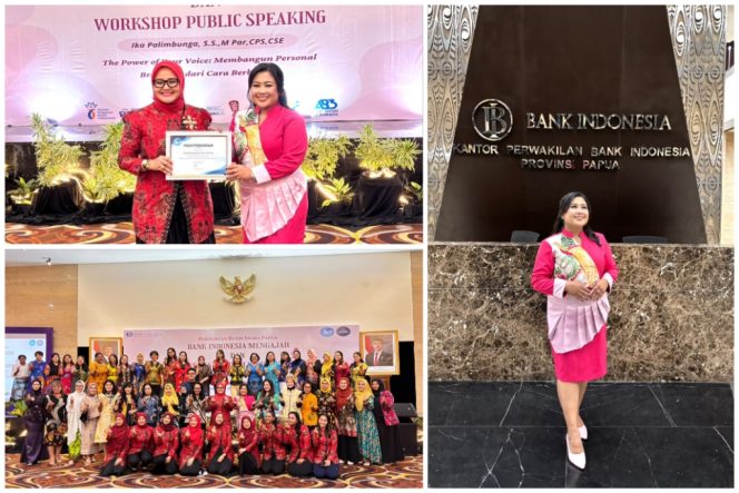 
 BI Bersama Ika Palimbunga Sukses  Hadirkan Workshop Public Speaking bertema “The Power of Your Voice. 
